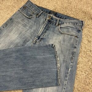 Polo Ralph Lauren Jeans Polo Jeans Co 34x32 (34X31) Blue Light Straight Cotton